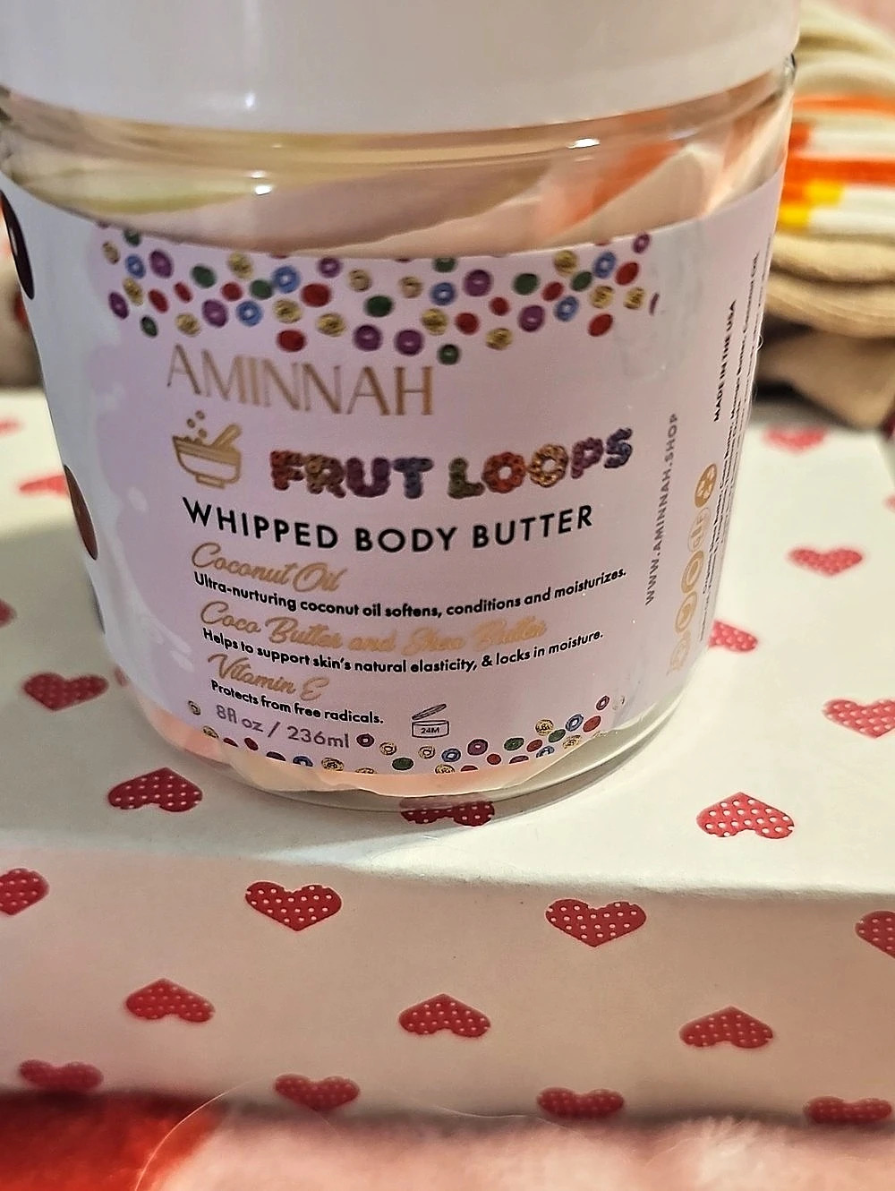 Aminnah Frut Loops Whipped Body Butter